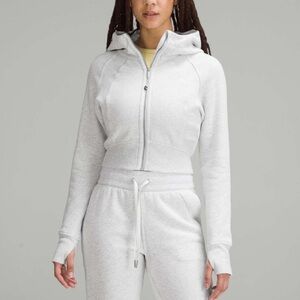 Lululemon Scuba Full-Zip Cropped Hoodie
